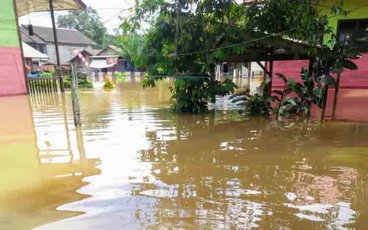 Memprihatinkan, Gara-gara Banjir, Sekolah di Wilayah Utara Kotim Belum Bisa Tatap Muka