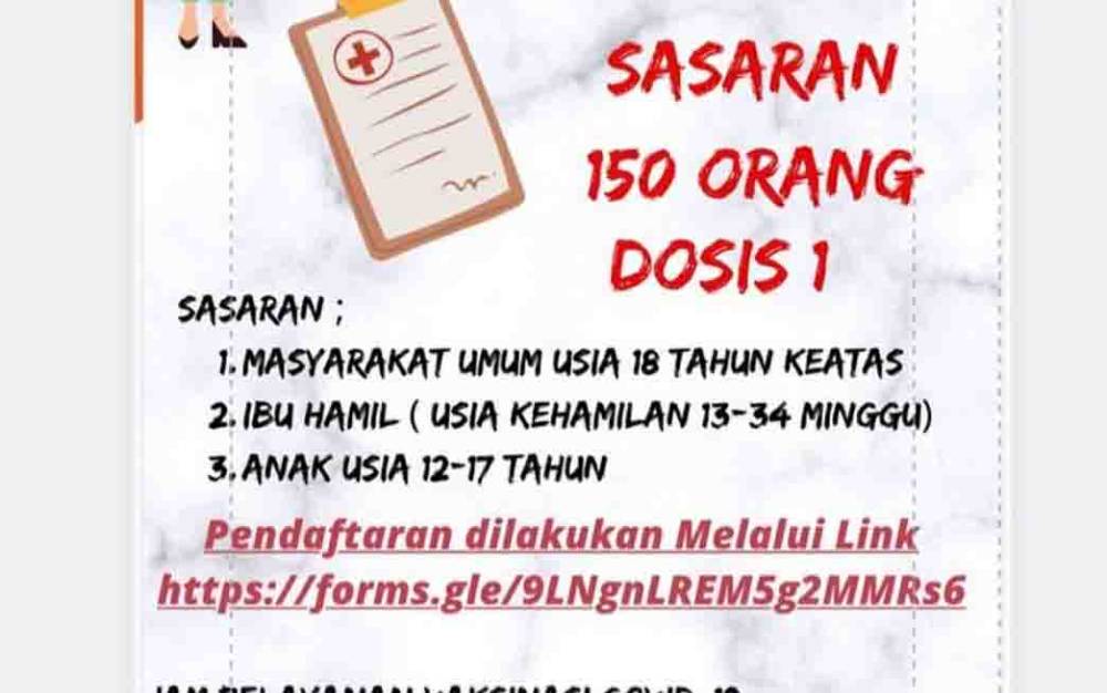 RSUD Palangka Raya Terapkan Pendaftaran Vaksinasi Secara Online