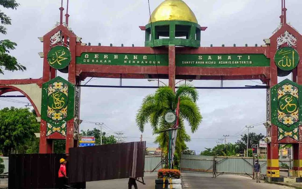 Ini Penjelasan Dinas Perhubungan Kotim Tutup Jalan Tjilik Riwut Sekitar Gerbang Sahati