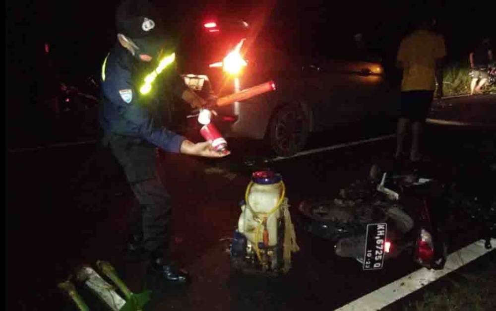 Pengendara Motor Kehilangan Nyawa Usai Menabrak Hand Tractor