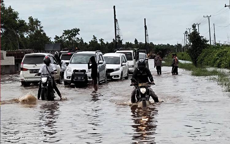 Kecamatan Kahayan Tengah Antisipasi Banjir Kiriman