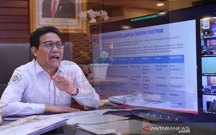 Mendes PDTT Harapkan Akhir 2021 Dapat Wujudkan Nol Kemiskinan Ekstrem