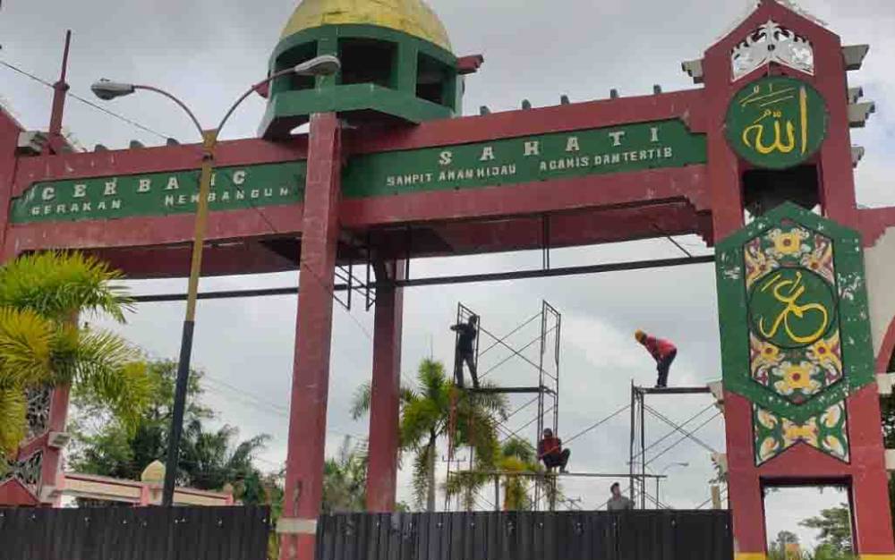 Banyak Usulan Masyarakat untuk Mengganti Nama Gerbang Sahati, Begini Kata Bupati Kotim