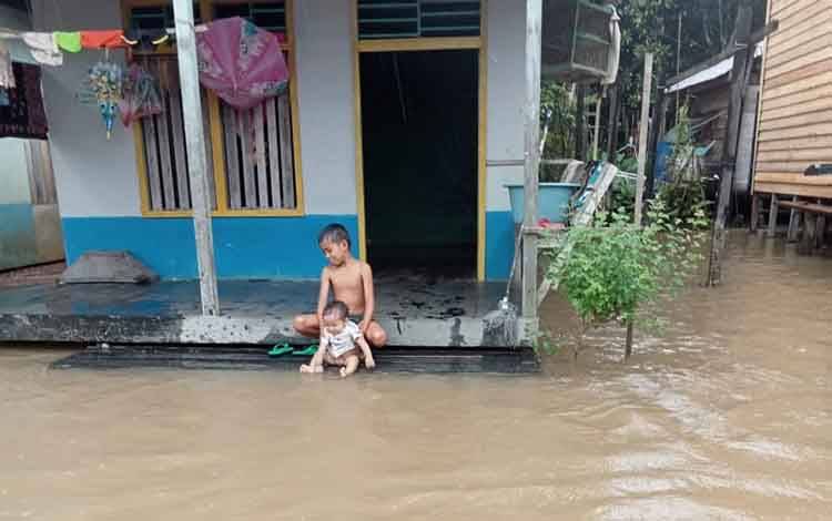Ribuan Jiwa Terdampak Banjir di Seruyan
