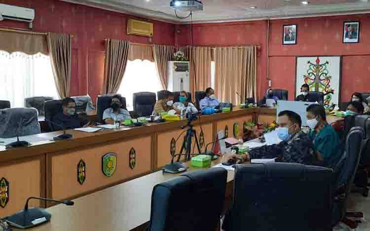 DPRD Palangka Raya Lanjutkan Pembahasan Raperda Protokol Kesehatan