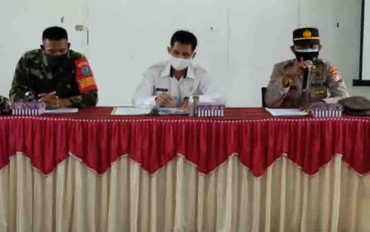 Pemerintah Kecamatan Pulau Petak Gelar Rakor Bahas Penerapan PPKM Level 3