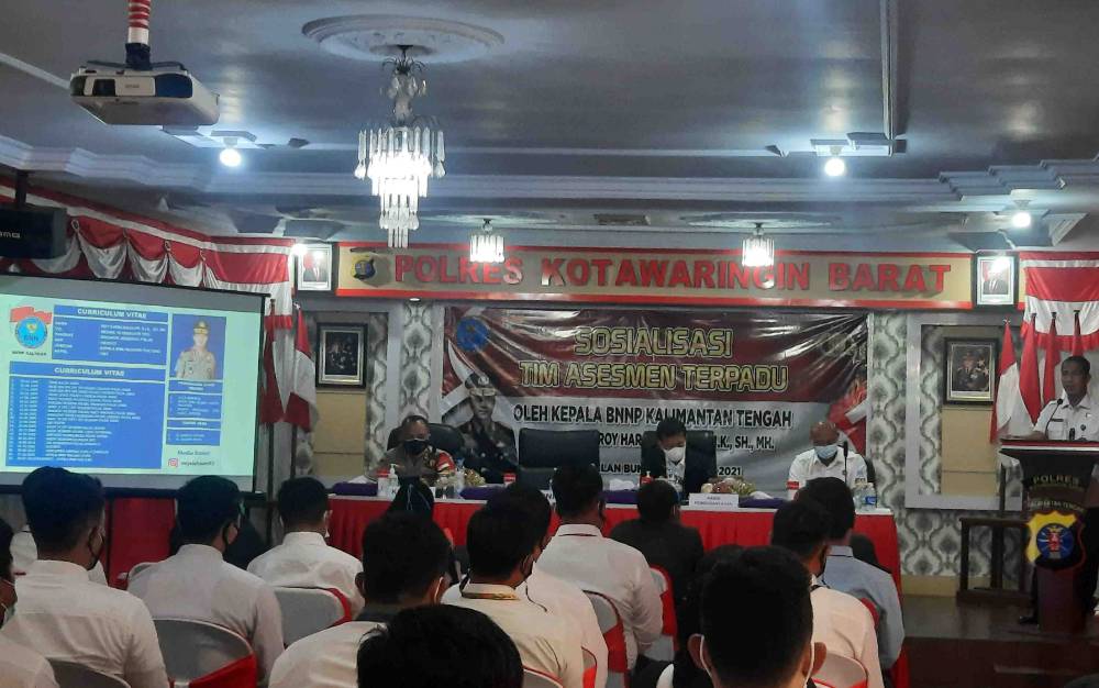 BNNP Kalteng Sampaikan Pentingnya Rehabilitasi Korban Narkotika
