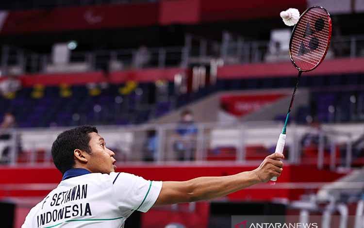 Indonesia Amankan 1 Tiket Semifinal Tunggal Putra SL4 Tokyo