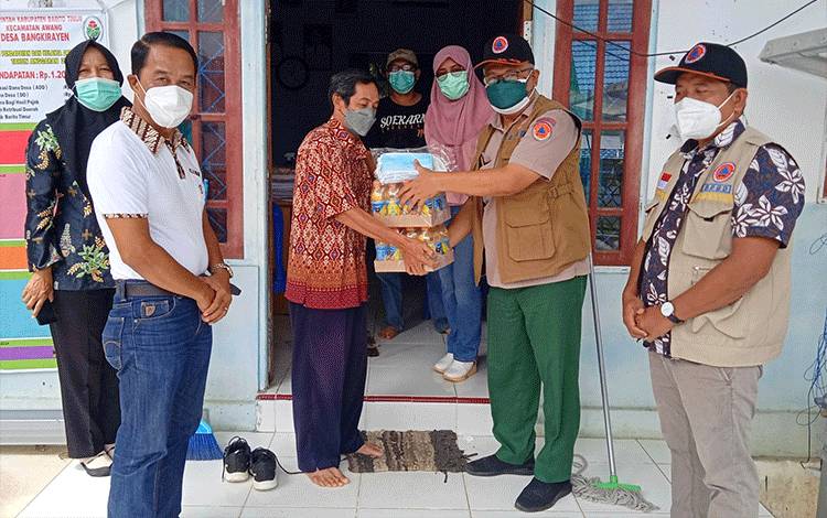 Begini Pelayanan bagi Warga yang Jalani Isolasi Covid-19 Kecamatan Awang