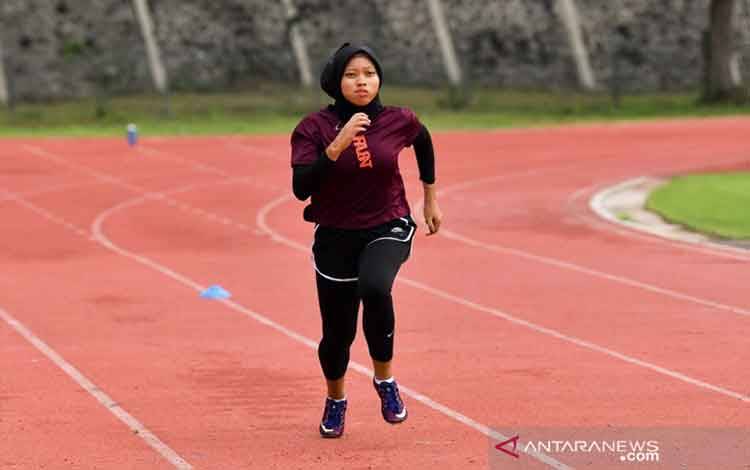 Dikepung Trio Italia, Karisma Evi Gagal Sumbang Medali Lari 100M