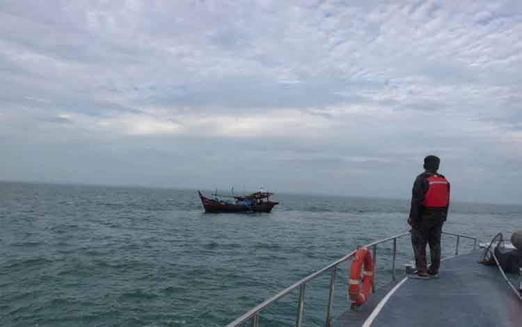 KKP Tangkap Dua Kapal Ikan Trawl di Perairan Aceh Timur