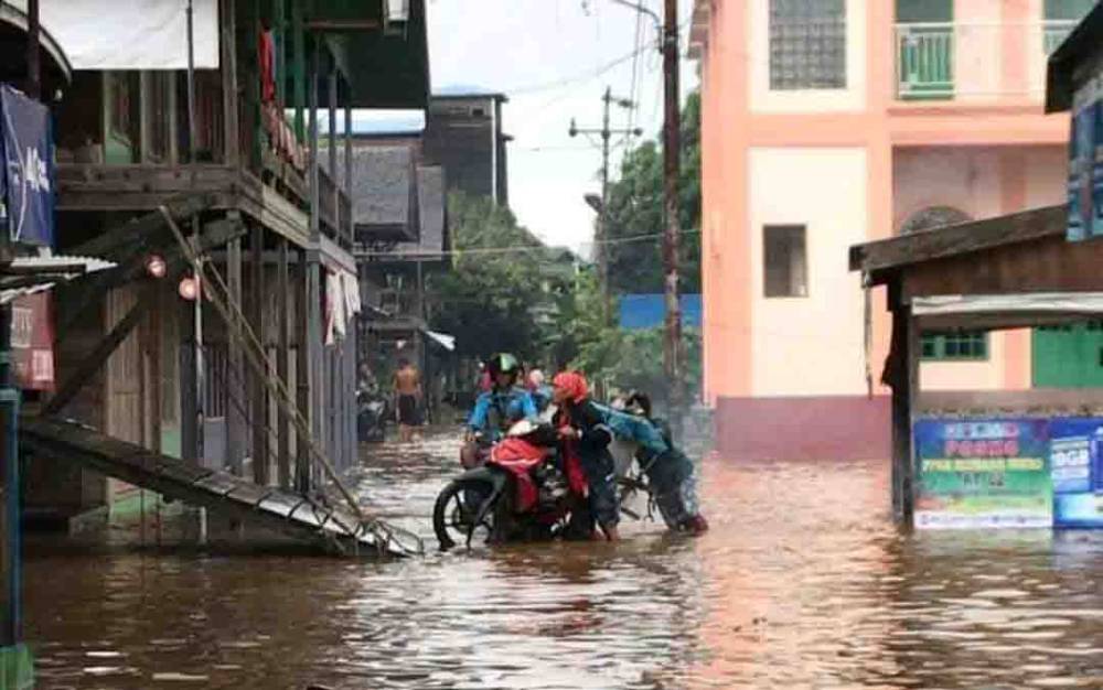Sejumlah Wilayah di Kabupaten Barito Utara Banjir