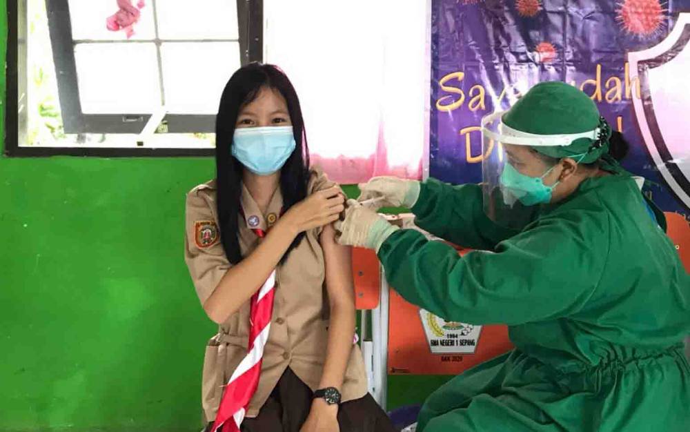 Pelajar Diminta Disiplin Prokes Walau Sudah Divaksin