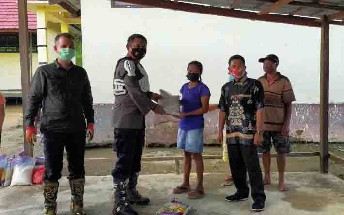 Kapolres Gunung Mas Imbau Warga Waspada Luapan Air Sungai