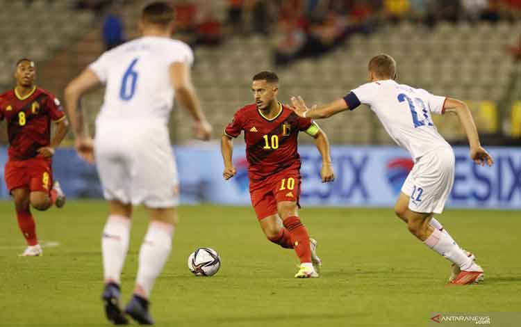 Belgia Gasak Republik Ceko Tiga Gol Tanpa Balas