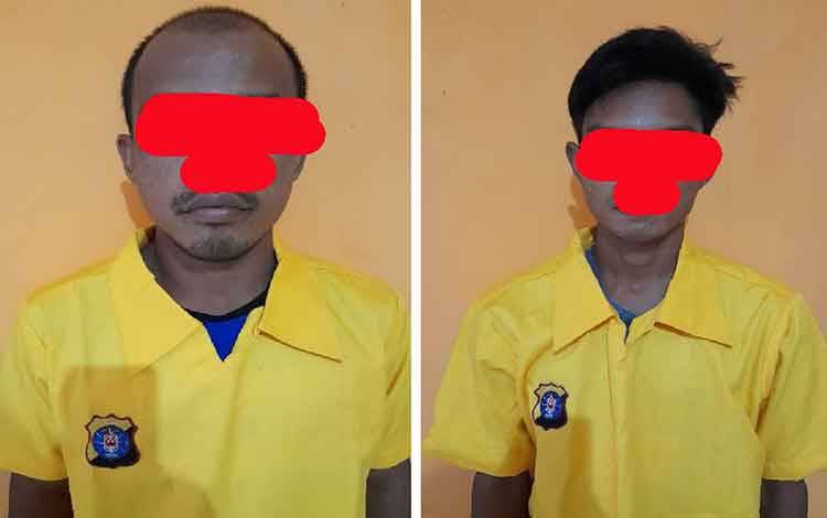 Polsek Karau Kuala Amankan 2 Terduga Spesialis Pencurian Sarang Burung Walet