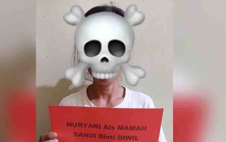 Satresnarkoba Polres Gumas Tangkap Perempuan Bawa Sabu