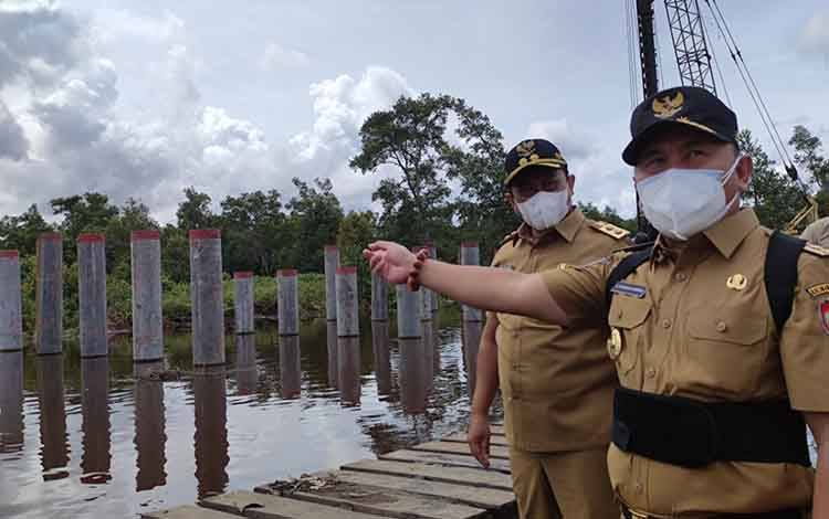 Jembatan Layang Bukit Rawi Ditargetkan Selesai Tahun Depan