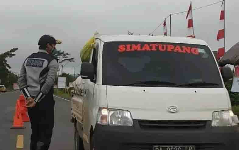 38.789 Kendaraan Diizinkan Masuk Palangka Selama PPKM Level 4