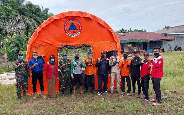 BPBD Seruyan Dirikan Posko Penanganan Banjir