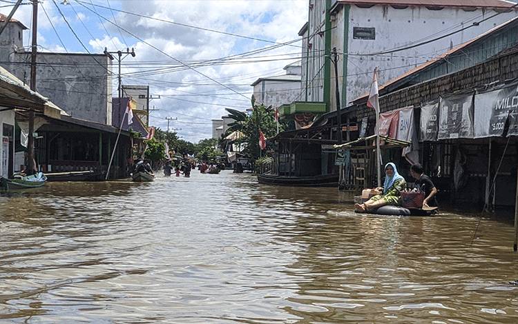 Banjir Hampir Setiap Tahun Terjadi di Utara Kotim, Bupati Harapkan Masyarakat Pindah ke Dataran Tinggi?