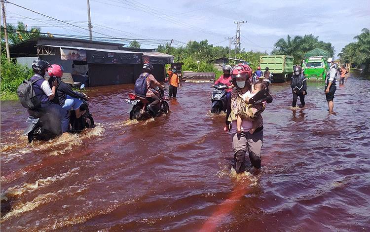 Beberapa Hal Ini Diyakini Menjadi Pemicu Banjir dalam Kota Sampit
