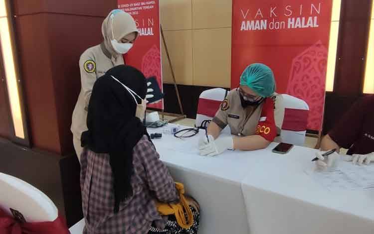 Vaksinasi Tahap I di Kalteng Capai 27,51 Persen