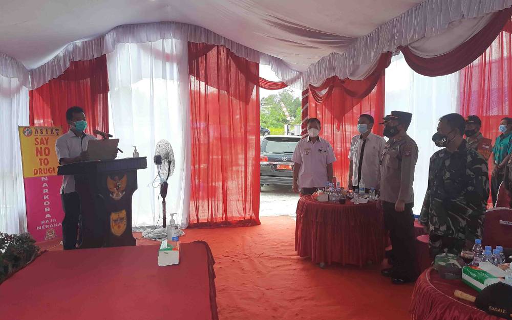 Warga Desa Petak Bahandang Berikrar Perangi Narkoba