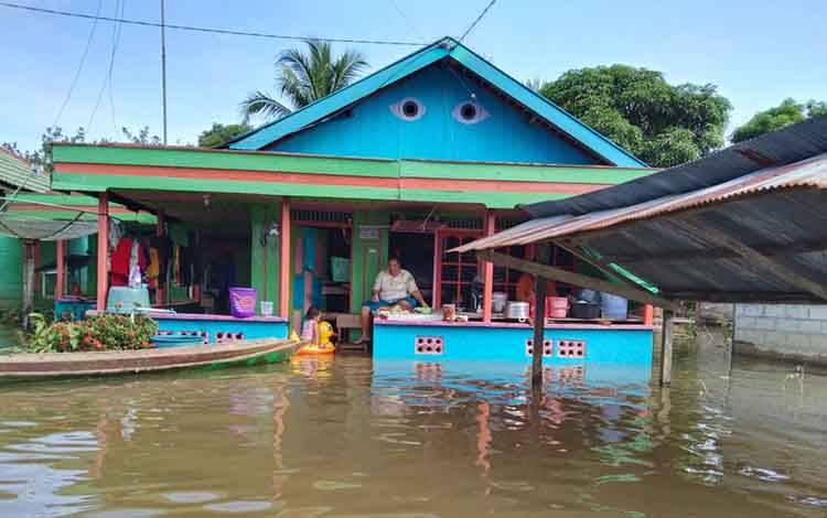 Akibat Banjir, 2 Desa di Kotawaringin Lama Terisolir