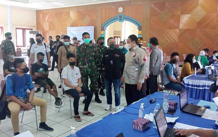 Vaksinasi Massal Industri Jasa Keuangan di Kalteng kembali Dilaksanakan