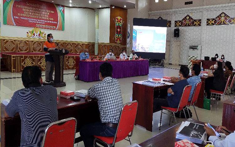DPMPTSP Murung Raya Gelar Sosialisasi Sistem Aplikasi OSS-RBA
