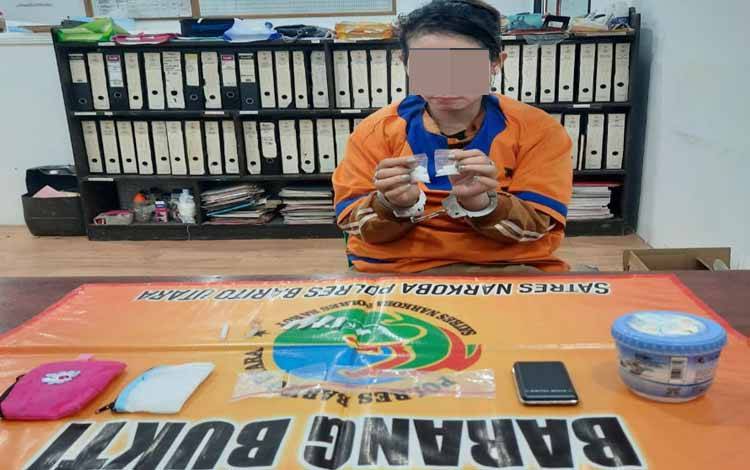 Miliki Sabu 8,48 Gram Sabu, Wanita Cantik Diamankan Satresnarkoba Polres Barito Utara