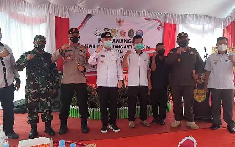 Bupati Gunung Mas Minta Kades Jangan Ragu Koordinasi dengan Kepolisian dan Kejaksaan