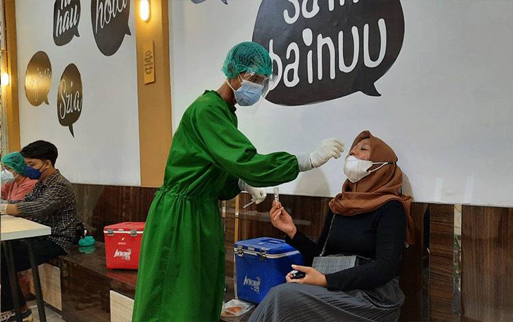 Pemko Palangka Raya Gencar Tes Acak Covid-19 di Lokasi Kerumunan