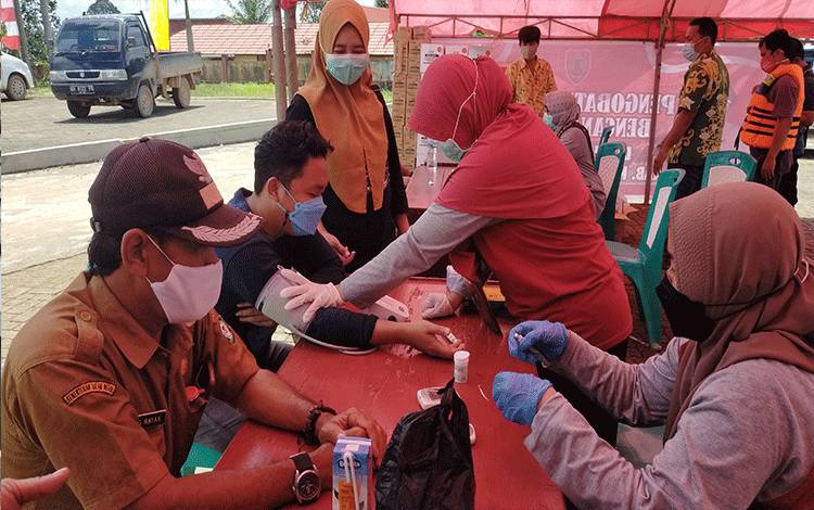 Posko Kesehatan Korban Terdampak Banjir Dibuka di Mentaya Hulu