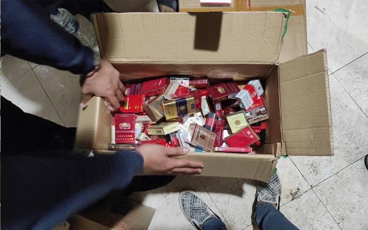 11,3 Juta Batang Rokok Ilegal Diamankan