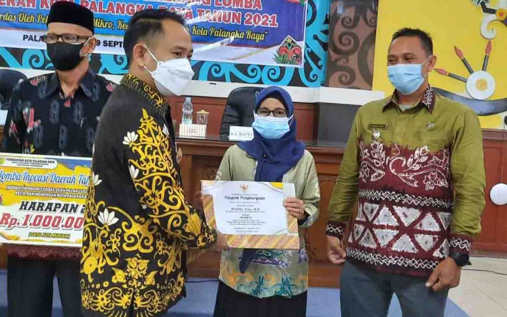 Ini Daftar Pemenang Lomba Inovasi Daerah Ekonomi Cerdas Pelaku UMKM di Palangka Raya