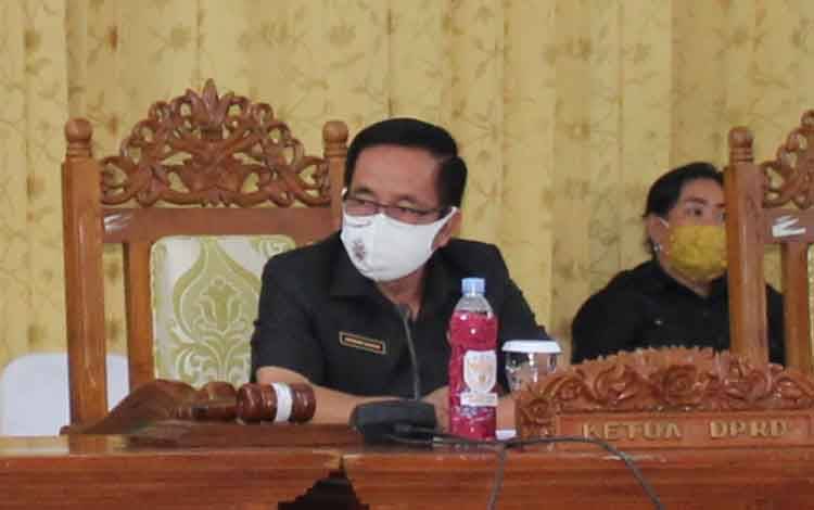 Ketua DPRD Gunung Mas Imbau Warga Selalu Waspada Bencana Banjir