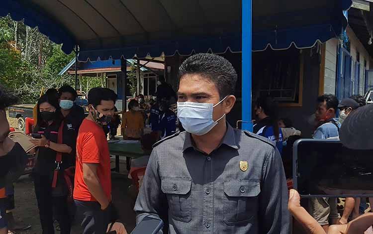 Wakil Ketua I DPRD Gunung Mas Prihatin Bencana Banjir