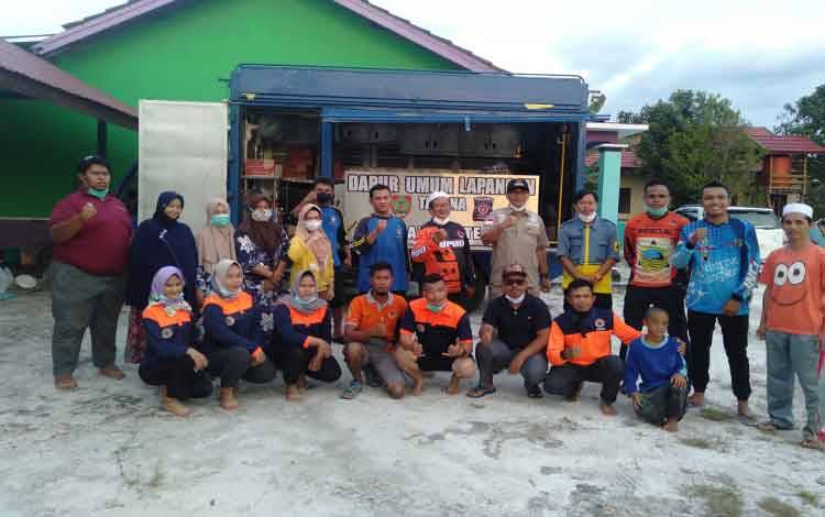 Wakil Bupati Apresiasi Relawan dari Kalsel Bantu Korban Banjir di Katingan