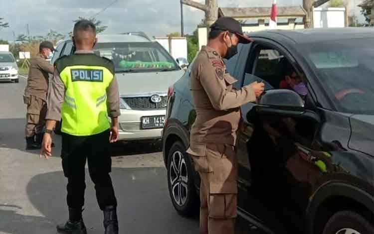 Pos Penyekatan Jalur Masuk Palangka Raya Dihentikan