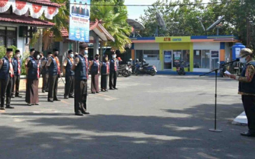 Pramuka Duta Perubahan Perilaku Covid-19 di Kapuas Diharapkan Jadi Contoh Penerapan Prokes