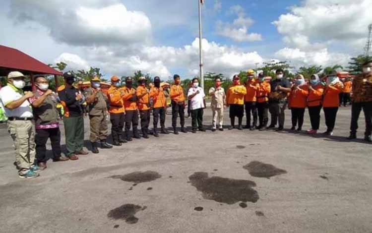 Bantu Korban Banjir, Bupati Katingan: Terima Kasih Relawan BPBD Kalsel