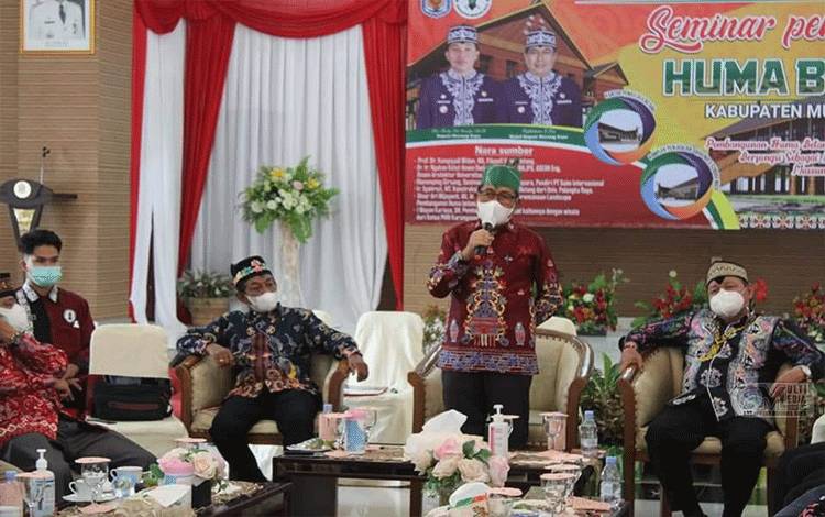 Wabup Murung Raya: Huma Betang Simbol Kita Bersama