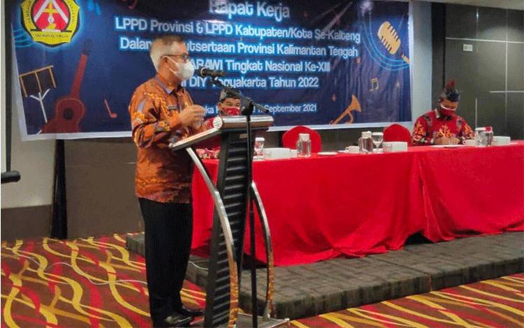 Harapan Pemprov Kalteng atas Rapat Kerja LPPD