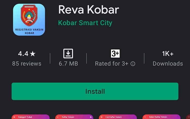 Diskominfo Luncurkan Aplikasi Reva Kobar untuk Permudah Warga Daftar Vaksinasi