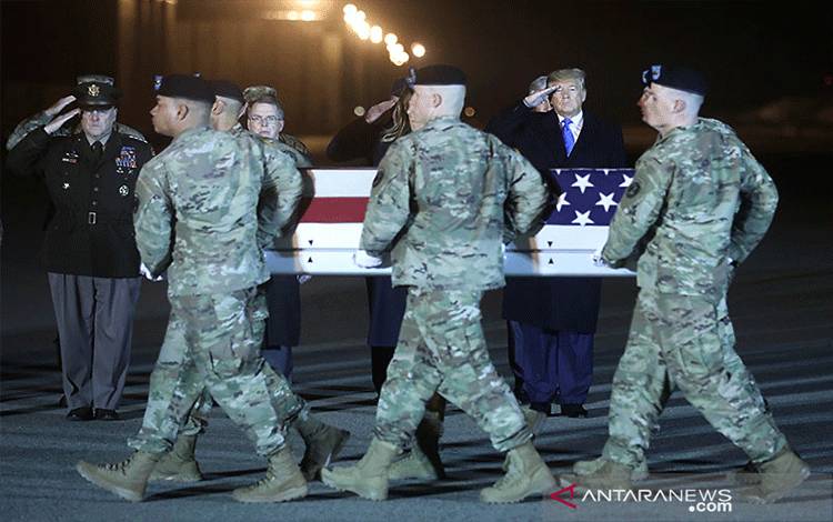 Salah Satu Marinir Amerika Terakhir yang Tewas di Afganistan Dipulangkan