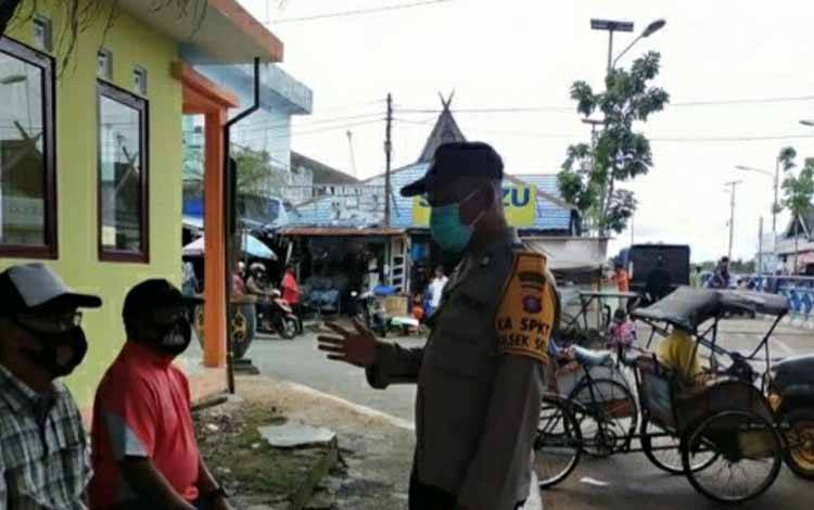 Polsek Selat Lakukan Patroli Harkamtibmas Sasar Objek Vital