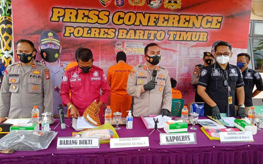 Pembacokan di Saluran Irigasi Ampah Dipicu Cemburu