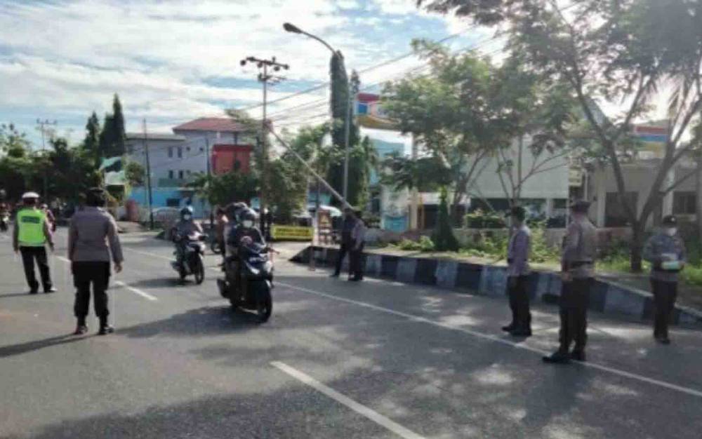 Petugas Masih Temukan Warga Tak Gunakan Masker di Kapuas